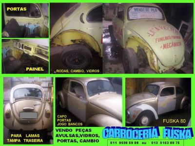 KIT BAJA  E PEÇAS  PARA  VOLKSWAGEN  FUSCA É COM A KB