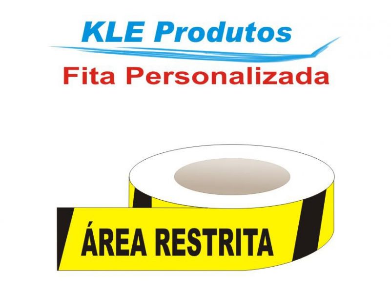 Fita para isolamento de area  