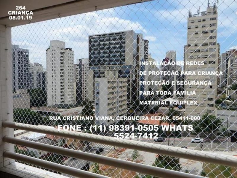 Telas de Proteção na Consolação, (11)   98391-0505 zap 