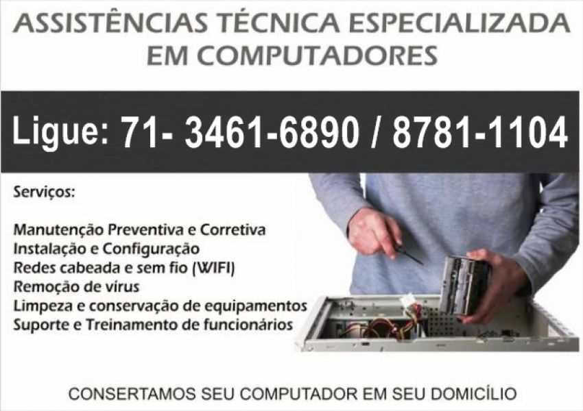 Técnico de informática Salvador-ba