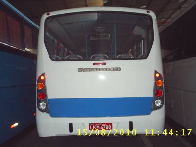 Micro-Ônibus- Urbano-LO915-08/08-THANDER +URBANO2PORTAS-BCOS ALTOS FIXOS.PISO DE ALUMÍNIO.