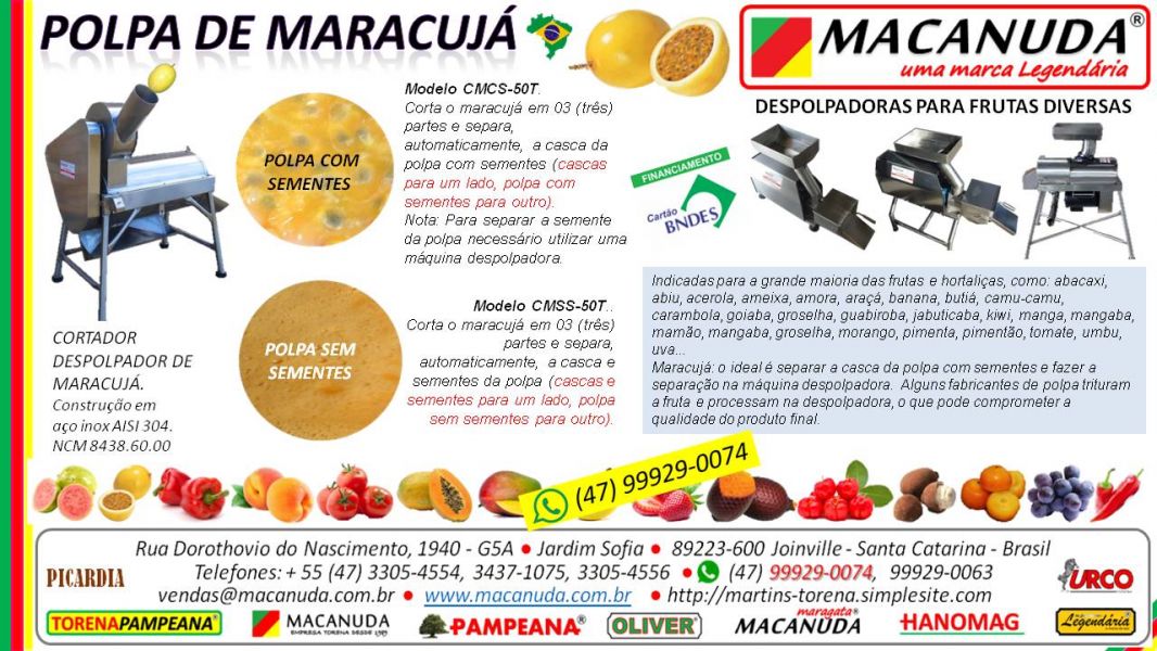 Despolpadoras Máquinas Para Tirar polpa de Frutas