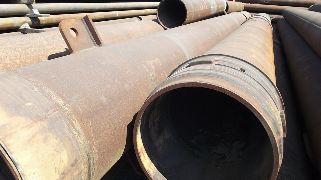 18 ton de tubos de aço de 30 x 1,5 pol