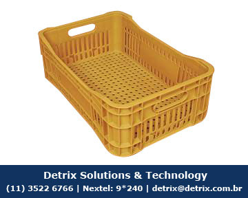 Caixa Plástica Hortifruti Supermercado