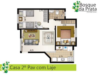 Casas c/ zero de entrada em Campo Grande