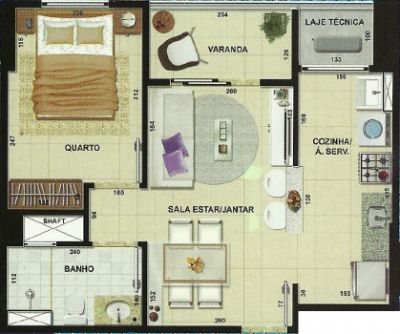 LANÇAMENTO 1 E 2 QUARTOS - MAX RESIDENCE