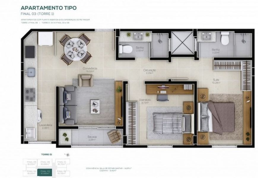 Benevento bairro Imigrantes Criciúma