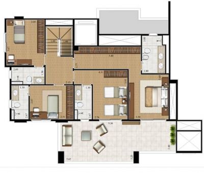 Vendo Cobertura na Vila Mariana / 324m² / R. Conde de Irajá