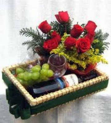 Cesta de café da manhã