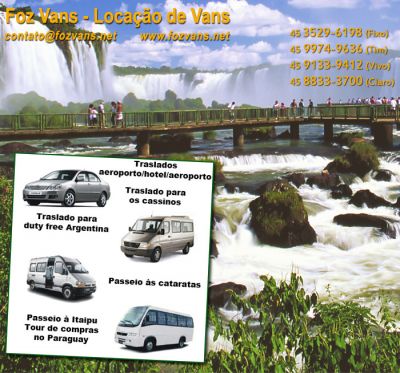 transporte para eventos em foz do iguaçu