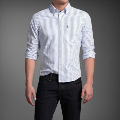Camisa Social Masculina Abercrombie
