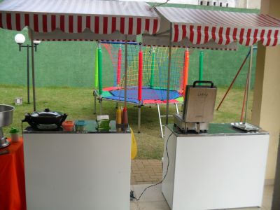Barraquinhas de Alimentação para festas e eventos
