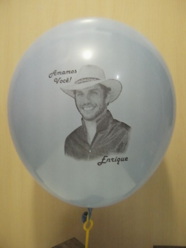 Bexigas personalizadas com fotos