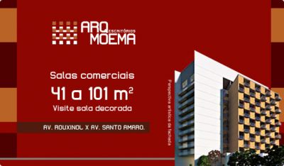 Escritórios Arq Moema Salas Comercias 41 a 52 m2 a partir de R$562.000.00