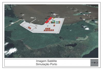 PORTO - ZONA PORTUARIA EM SANTAREM - PARÁ