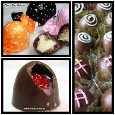 Trufas e Bombons trufados
