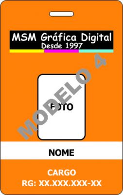 Crachá PVC ou Polaseal