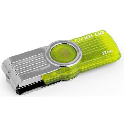 Pen Drive 2 GB USB 2.0 Kingston DT101 - Frete Grátis