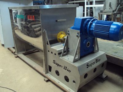 MISTURADOR DE PÓ FERTILIZANTES RIBBON BLENDER 