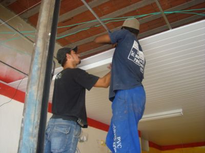 Rebaixamento de Teto em Forro de PVC