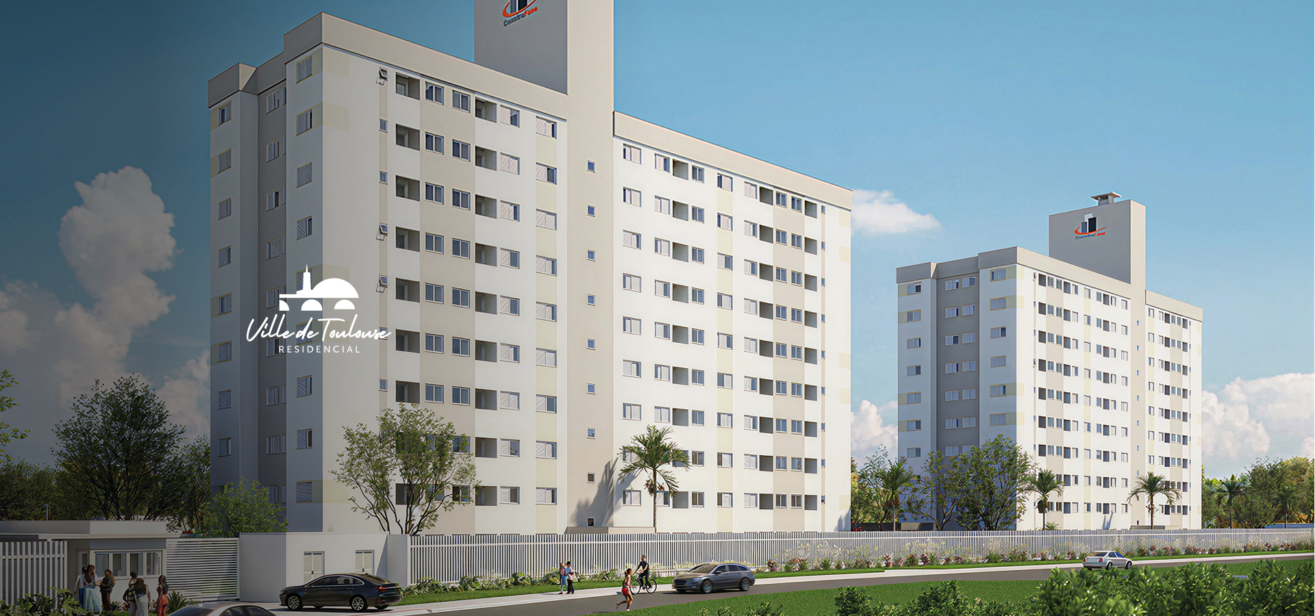 Residencial Villa de Toulouse bairro grande Santa Luzia Criciúma apartamento a venda