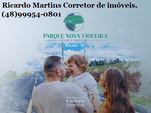 Loteamento Parque Nova Figueira Jardim das Paineiras Içara terreno a venda