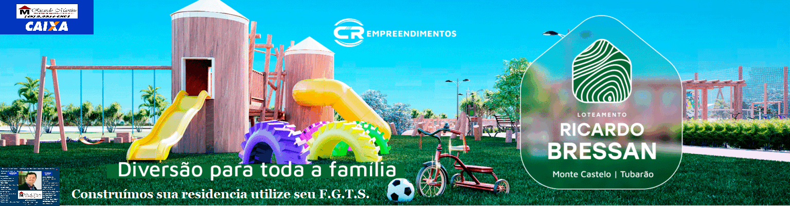 Loteamento Ricardo Bressan Tubarão bairro Monte Castelo terreno a venda