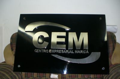 Placa de bronze - 4125-2849