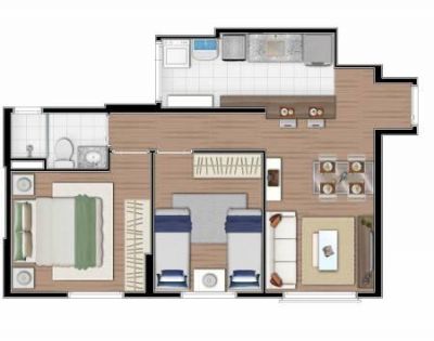 APARTAMENTO  MINHA CASA MINHA VIDA 10 MINUTOS DO METRÔ   R$ 700,00 P/ MÊS 