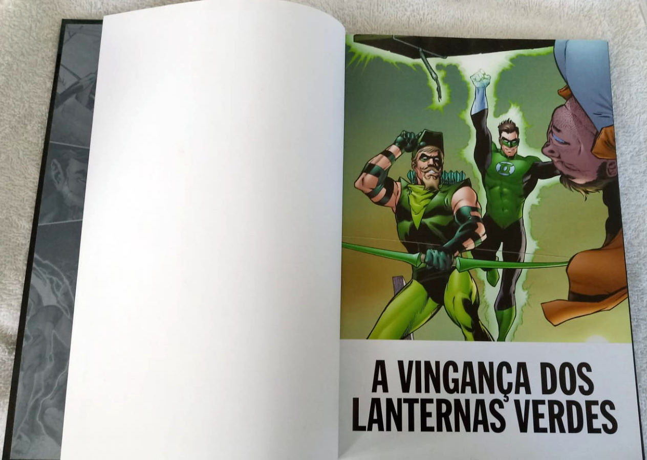 Graphic Novel A Vingança Dos Lanternas Verdes, Eaglemoss