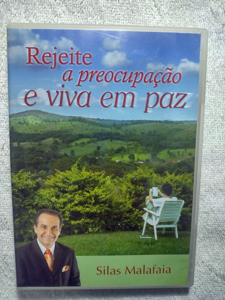 Dvd Pregação Pastor Silas Malafaia: Rejeite A Preocupação e viva em Paz