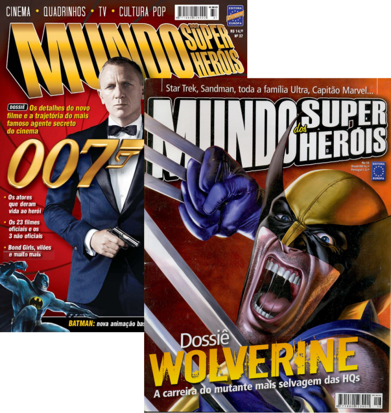 Mundo Dos Super-heróis 16 E 37 - Complete Sua Coleção