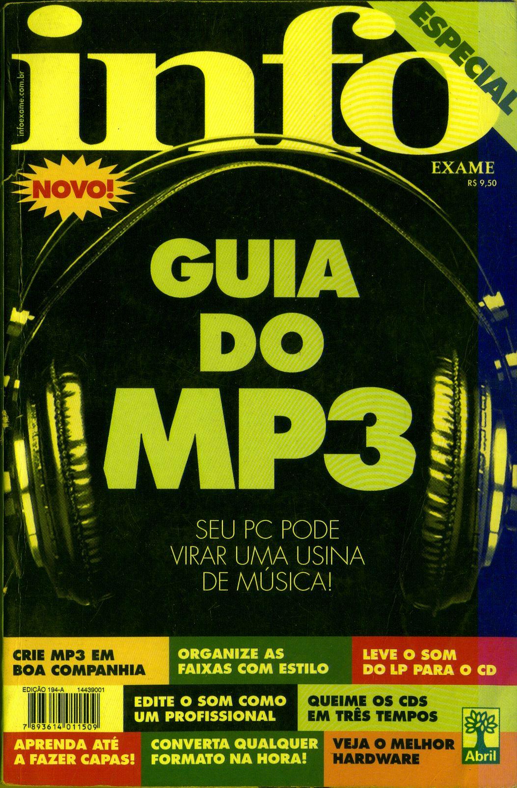 Livreto Infoexame: Guia Do Mp3 - Editora Abril