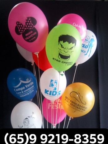Balões Personalizados Cuiabá