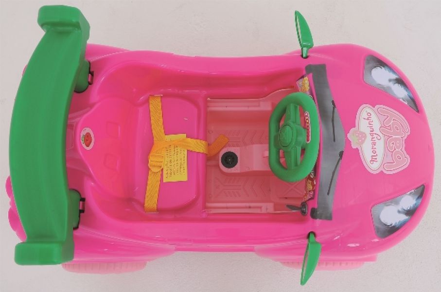 Carrinho Elétrico Moranguinho Baby - Mega-Lazer
