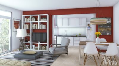 Apartamento en Montevideo Uruguay en venta nuevo a estrenar de 1 dormitorio