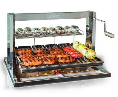 Churrasqueira Grillex Lift GL-704 Inox - Mega-Lazer