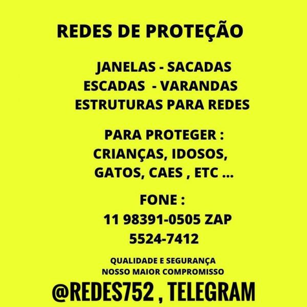 Telas de Proteção no Morumbi, (11)   5524-7412