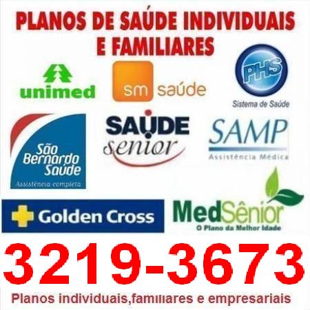 PLANOS DE SAÚDE ES, PHS, BRADESCO, SAMP, SMS (27) 3219-3673