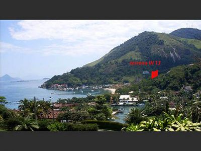 Terreno em declive com vista maravilhosa a venda em Angra dos Reis