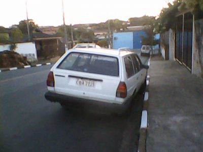 santana quantum 1986 branca c dir hidráulica
