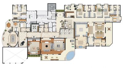 Vendo apto no LINDENBERG ACL / 1232m² / 12 vagas