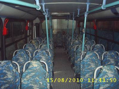 Micro-Ônibus- Urbano-LO915-08/08-THANDER +URBANO2PORTAS-BCOS ALTOS FIXOS.PISO DE ALUMÍNIO.