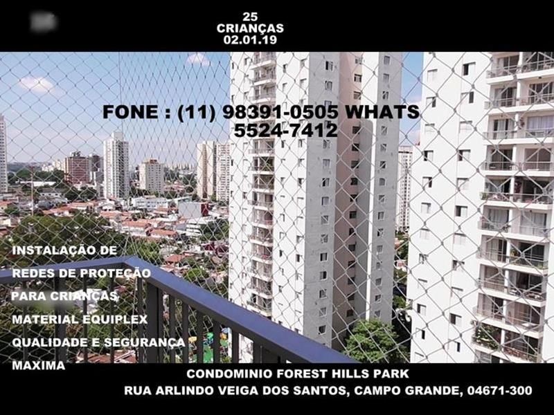 Telas de Proteção no Campo Grande, Rua Manuel Figueiredo Landim, (11) 98391-0505 zap 