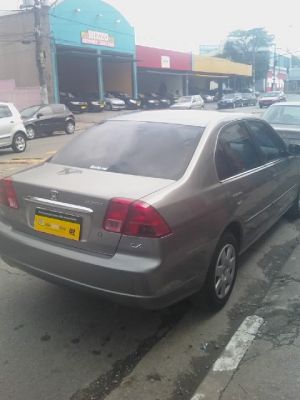 HONDA CIVIC LX AUTOMÁTICO + COURO 2001.TL11-70481930
