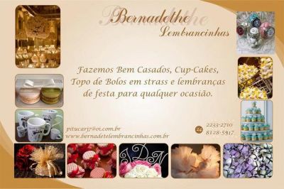 bernadethe bem casados e lembranças de festas
