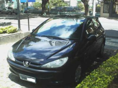 Peugeot 206 1.0 16v 4 Portas Completo (2004/2004) Preto! R$ 15,900,00
