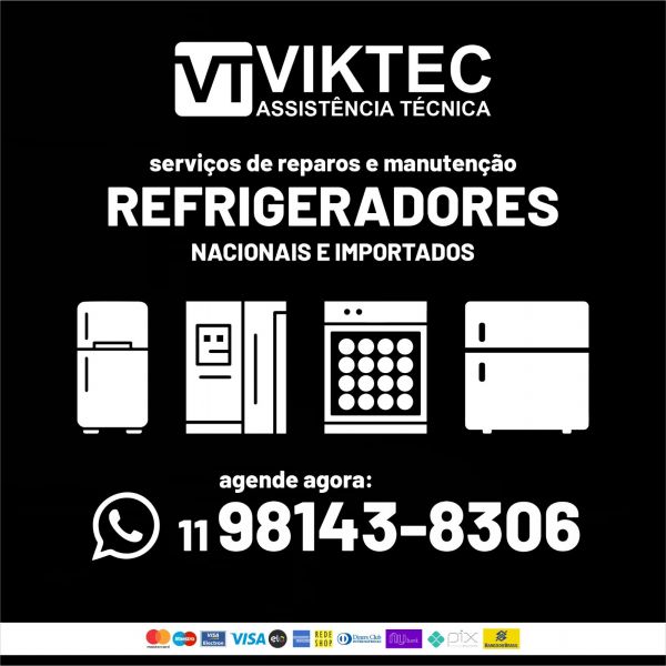 Viktec consertos para refrigeradores nacionais e importadas
