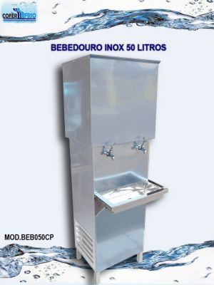 bebedouro industrial inox 50 litros 