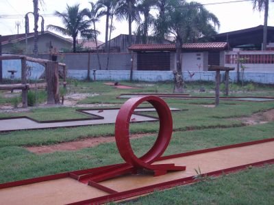 Campo de mini golfe